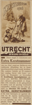 717032 Advertentie van het weekblad 'Utrecht in Woord en Beeld', Boothstraat 3 te Utrecht, voor het extra kerstnummer ...